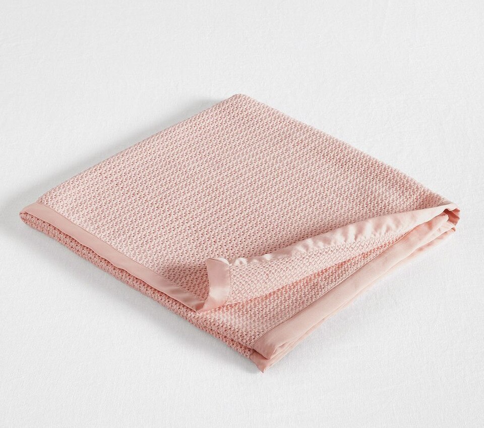 Organic Cotton Cellular Baby Blanket Pottery Barn Kids AU
